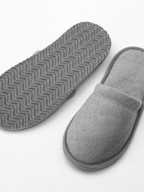 TÅSJÖN 504.465.79/504.465.79 Slippers, gray, S/M